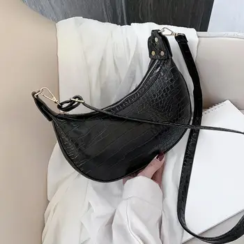 

Stone Pattern Retro PU Leather Crossbody Bags For Women 2020 Small Shoulder Messenger Bag Lady Phone Handbags and Purses