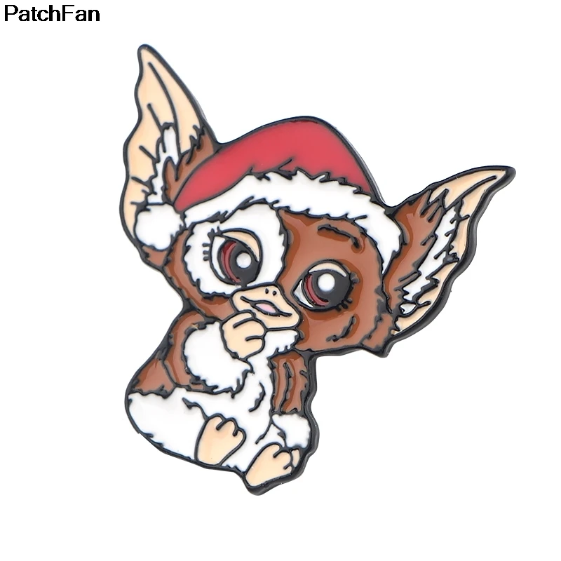 20 шт./лот A2555 Patchfan Gremlins модные забавные очаровательные милые Мультяшные булавки для детей, мужчин, женщин, броши, аксессуары для одежды, ювелирные изделия, значки