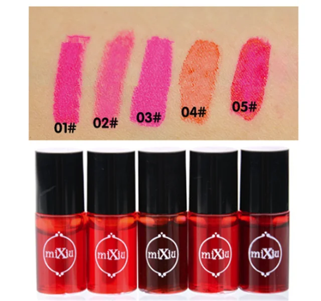 Women Makeup Waterproof Multifunction Lip Gloss Tint Dyeing Liquid Lipgloss Blusher Long Lasting Makeup Cosmetics lipgloss