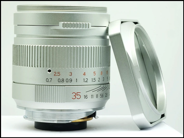 TTArtisan объектив камеры 35 мм F1.4 Полный Объектив для Leica M-mount для Leica M-M M240 M3 M6 M7 M8 M9 M9p M10 камера