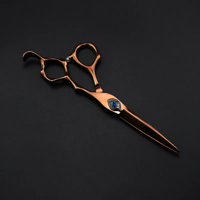 Anpassen des Logos 6 Zoll JP440c Bronze Phoenix Haarschere Haarschnitt Effilierschere Friseur Schneideschere Werkzeuge Friseurschere – Detail 7