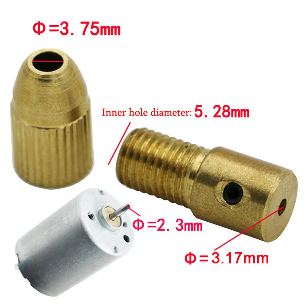 Set de serrage pour outil électrique 0.5-3.0mm 5pcs/ mandrin