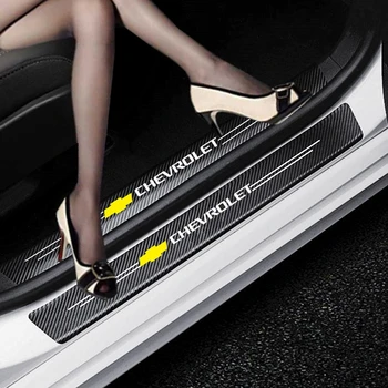 

1SET for Chevrolet Colorado Cruze Spark Captiva Malibu Trax Waterproof Carbon Fiber Protective Sticker car styling