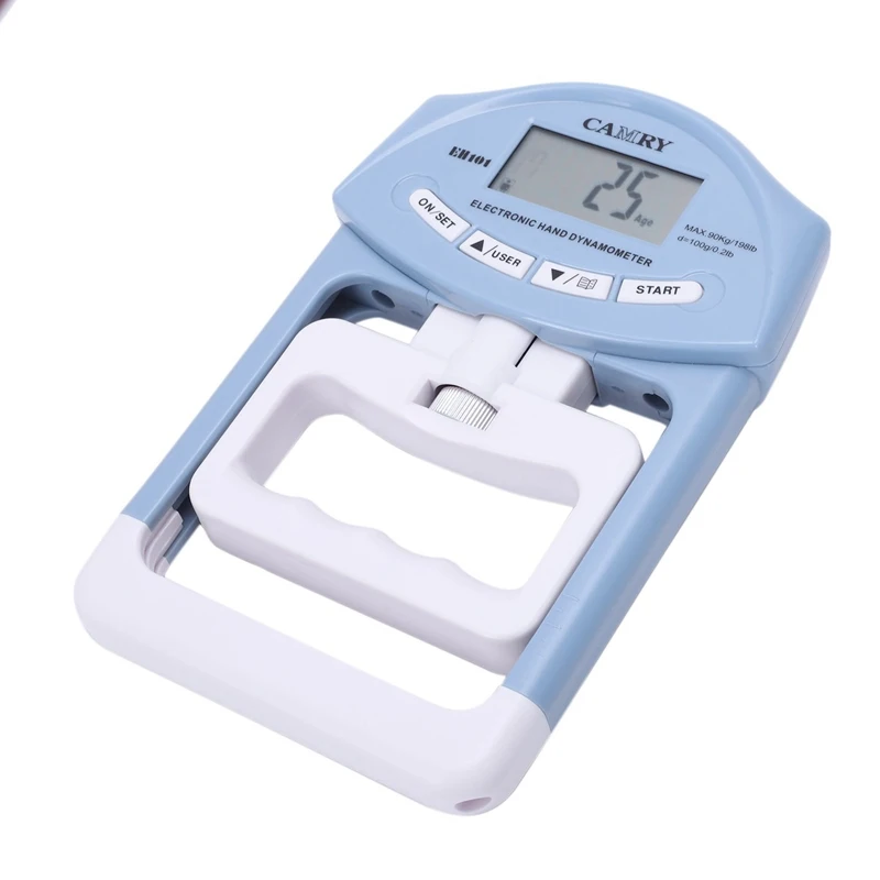 

Digital Lcd Dynamometer Hand Grip Power Measurement Strength Meter Mucle Developer For Body Building Gym Exercises 90Kg/198Ib