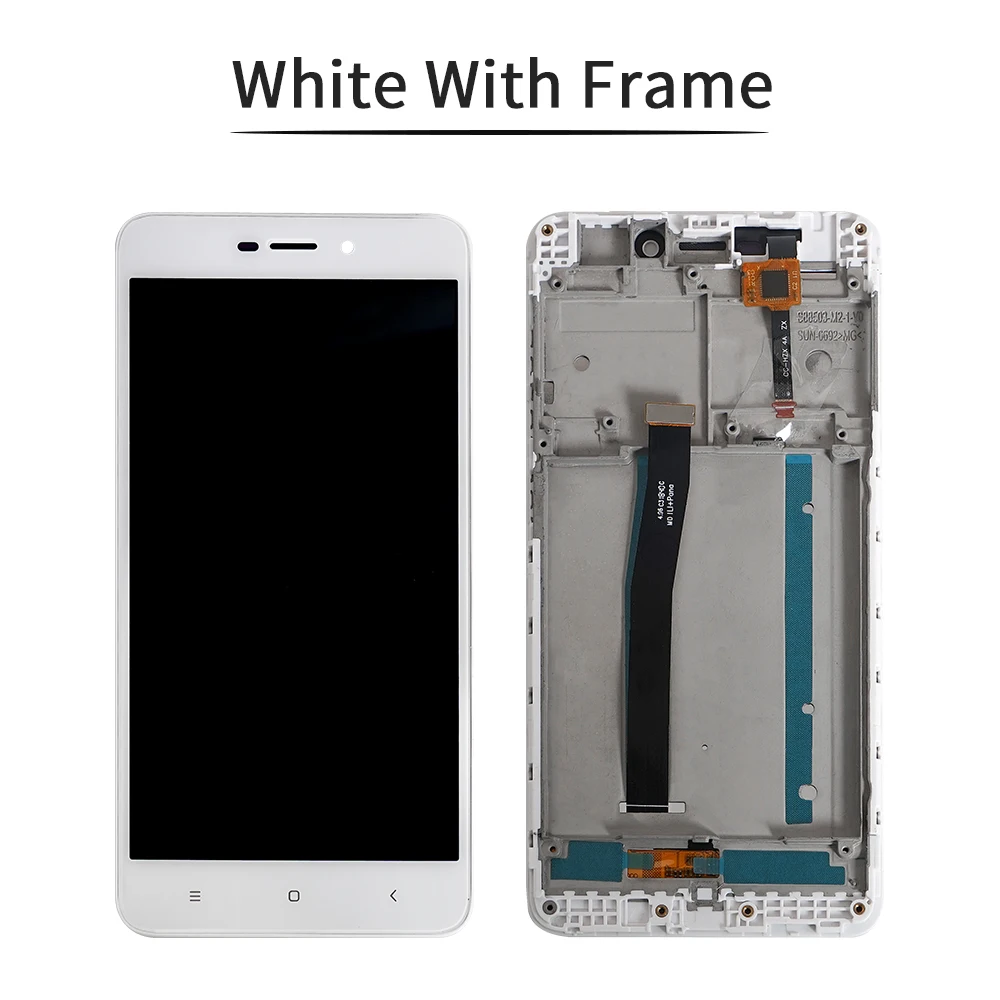 Оригинальный экран 5 0 дюйма для XIAOMI Redmi 4A ЖК дисплей сенсорный с рамкой в сборе