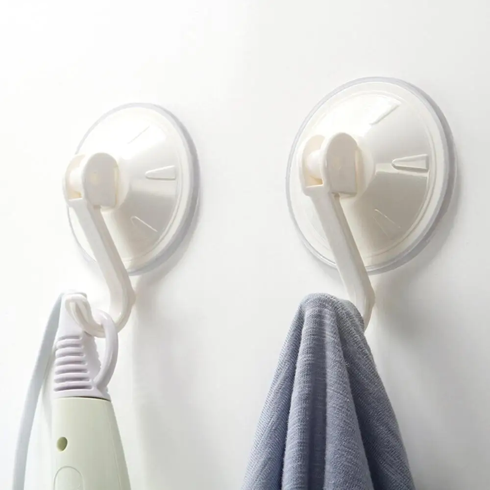 Vacuum Suction Cup Sucker Shower Towel Kitchen Bathroom Wall Door Hook Hanger