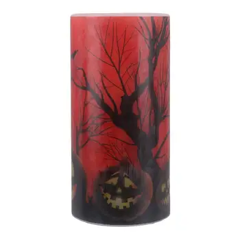 

Halloween Electronic Candle Light Glowing LED Flash Candle Lights for Home Decor