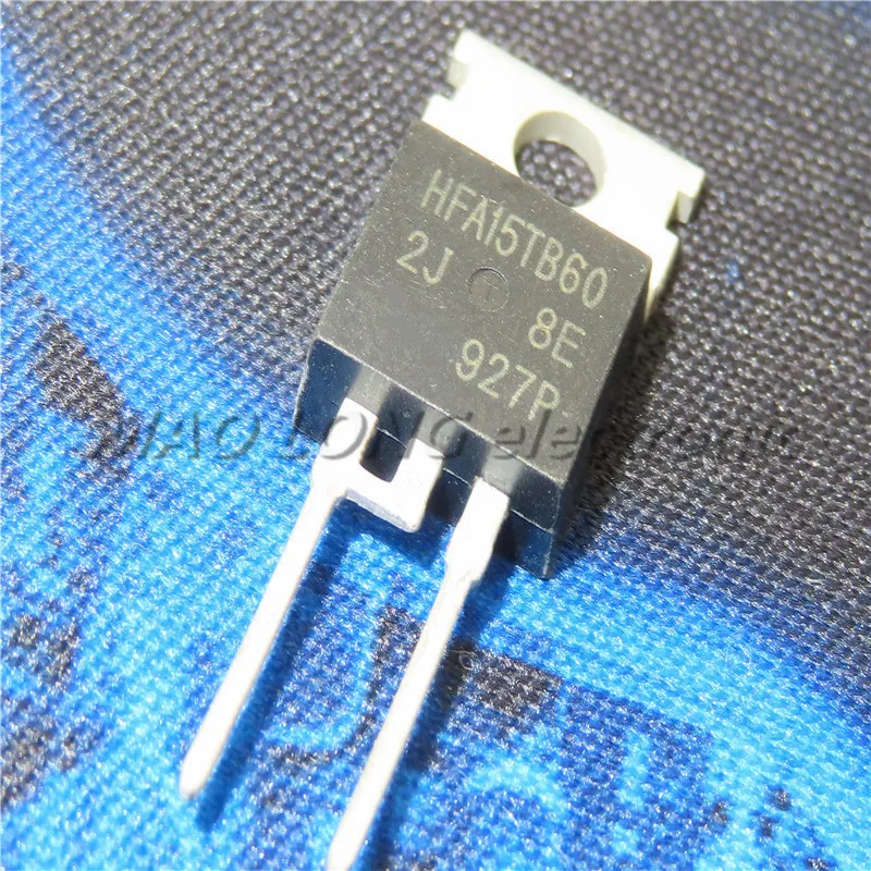 5 шт./лот HFA15TB60 TO-220 600V 15A выпрямительный диод быстрого восстановления | Электронные