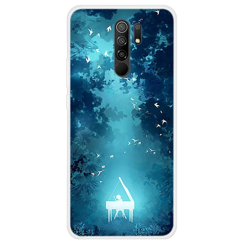 xiaomi leather case card Dành Cho Xiaomi Redmi 9 Ốp Lưng Silicone Mềm TPU Fundas Ốp Điện Thoại Cho Xiaomi Redmi 9 Nắp Lưng Capas Trên Redmi9 bảo Vệ Vỏ xiaomi leather case card Cases For Xiaomi