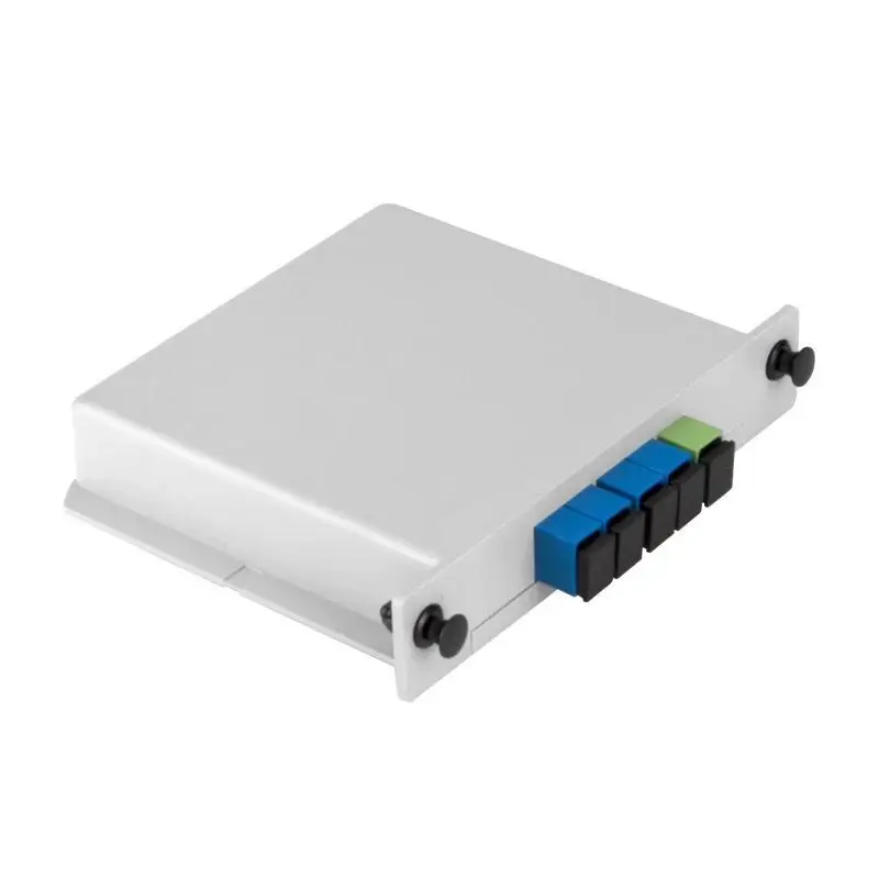 SC/UPC Волоконно-оптический сплиттер 1x4 оптический ПЛК сплиттер Кассетный ящик
