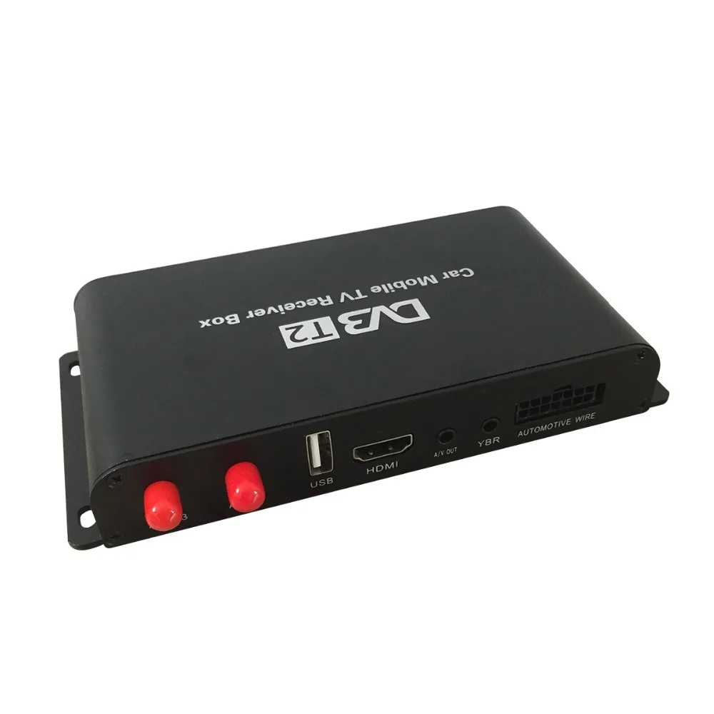 HD DVB-T2(H.265) 4 тюнера 180 км/ч 4 мобильность чип Автомобильный мобильный ТВ-приемник коробка для России, Таиланда, Сингапура, Индонезии, Колумбии