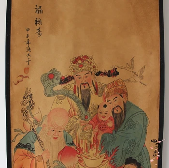 

Archaize calligraphy and painting, traditional Chinese painting, landscape painting, living room, office decoration, hanging pai