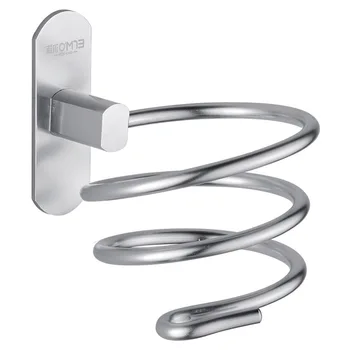 

Perforated Space-free Aluminum Hair Dryer Rack Toilet Storage Rack Bathroom Wall Rack Bathroom Rack
