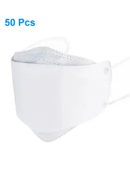 

50PCS Face Mask Dust-proof Breathable Air Filter Mask with Adjustable Nose Bar for Outdoor Activity Protective mask