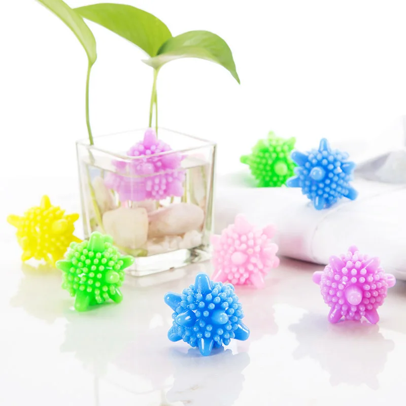 

Reusable Magic Laundry Ball For Household Cleaning Washing Ball Machine Clothes Softener Starfish Shape Solid Cleaning Balls