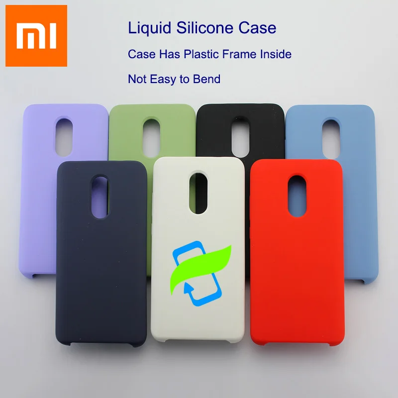 

Xiaomi Redmi Note 4 Case Liquid Silicone Back Cover XIAOMI Note 8 4X 5 A 6 3 S 2 Pro Plus Mi A cc9 E 9 Lite 7 Y Mix Play Case