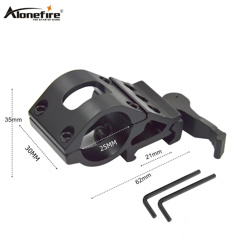 Прицел для ружья Alonefire KCT2008 25mmAirsoft Регулируемый лазерный прицел охоты Аксессуары