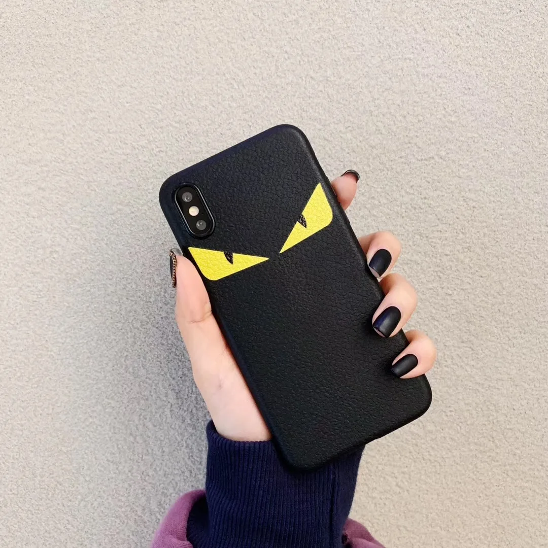 Мягкий чехол Demon Eye для Iphone X Xs 11 Pro Max Xr 8 7 6 6s Plus, Роскошный чехол для телефона с 3d рисунком, Силиконовый Модный итальянский Роскошный чехол