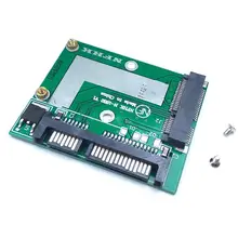 

MSATA SSD To 2.5'' SATA 6.0gps Adapter Converter Card Module Board Mini Pcie SSD High Quality