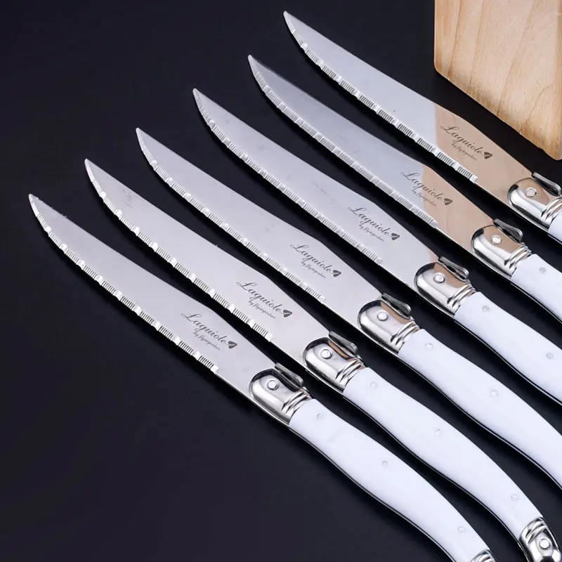 https://ae01.alicdn.com/kf/Ha3c70eb5e02d43fdbfbea4fe9b5436efL/8pcs-Stainless-Steel-Laguiole-Steak-Knives-Set-Rainbow-Handle-Dinner-Knives-Black-Tableware-Dinner-Knife-Cutlery.jpg