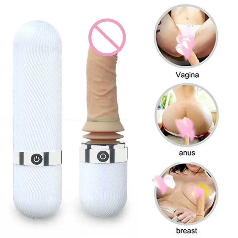 Ежедневный Водонепроницаемый медицинский силикон 7 режимов толчка вибрации