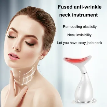 

Neck Care Apparatus Neck Beauty Neck Line Massage Massage Rejuvenation Multi-function Color Light Beauty Apparatus