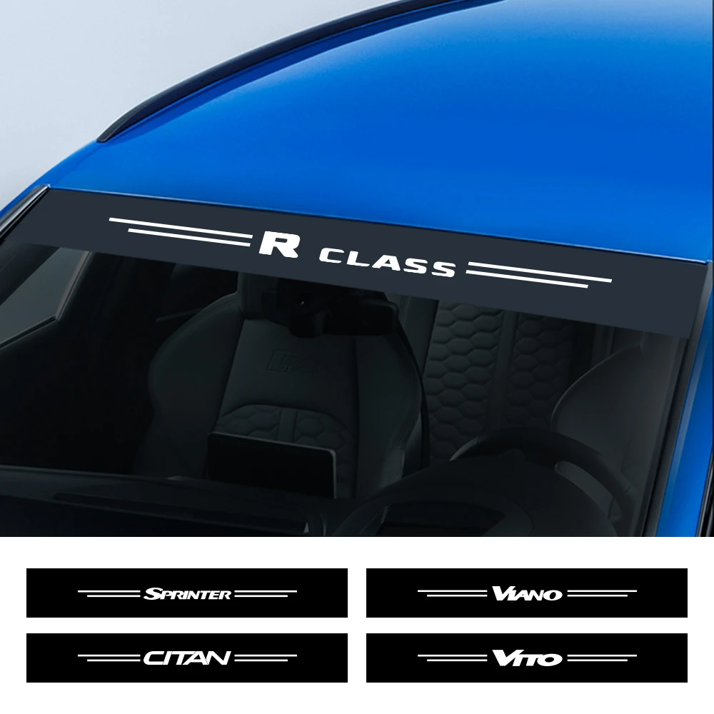 Auto Frontscheibe Aufkleber Fur Mercedes Benz Citan Sprinter Vito Viano R Klasse V Klasse Auto Zubehor Vinyl Film Aufkleber Car Stickers Aliexpress