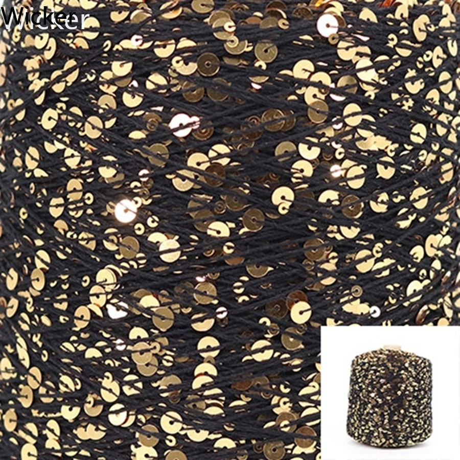 Pelote De Laine Fantaisie – Noir/Blanc – 1 Kg – Fil à Tricoter – Italie