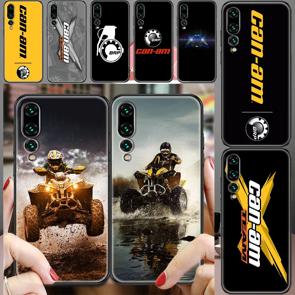 Kan Am Team Auto Logo Telefoon Geval Voor Huawei P Mate P10 P20 P30 P40 10 20 Smart Z Pro lite 2019 Zwarte Mooie Mobiele Cover Luxe