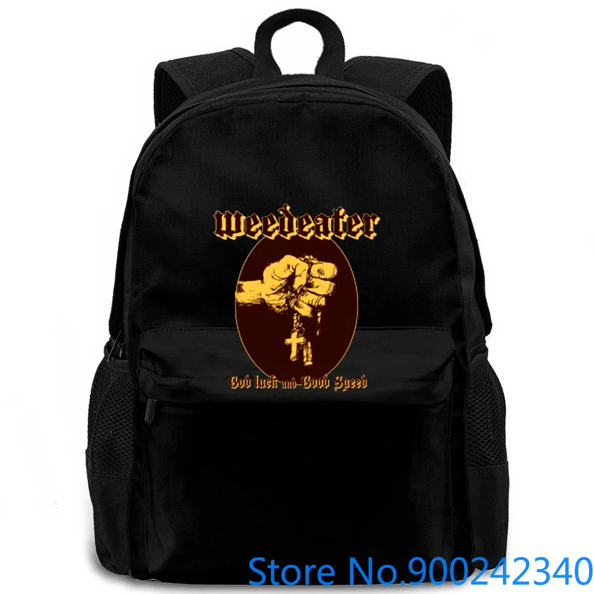 Weedeater Band God Luck and Good Speed черный для хипстера Повседневный крутой Женский Мужской
