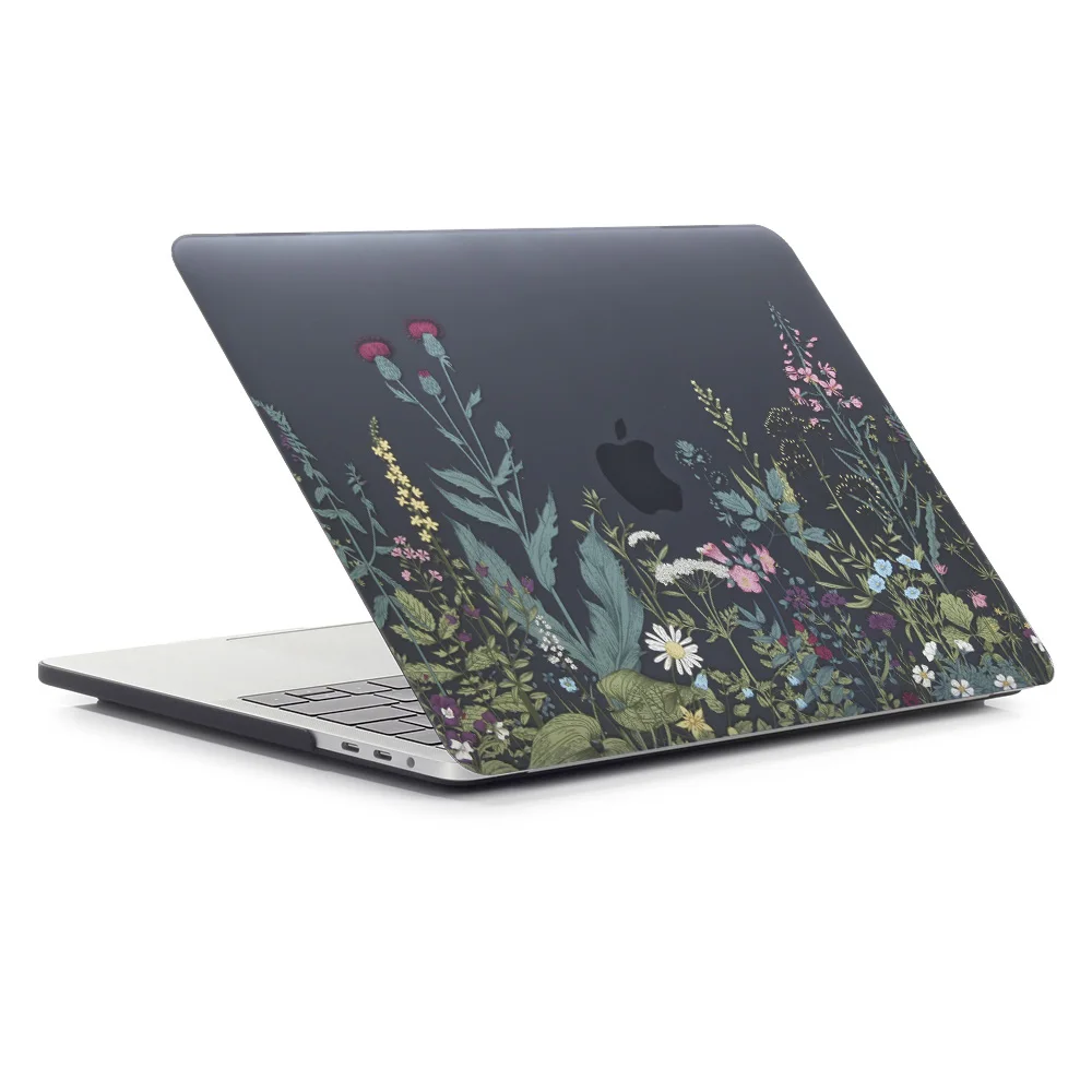 Чехол для ноутбука с 3D принтом для MacBook Air Pro retina 11 12 13 15 дюймов с сенсорной панелью, чехол+ прозрачная крышка для клавиатуры
