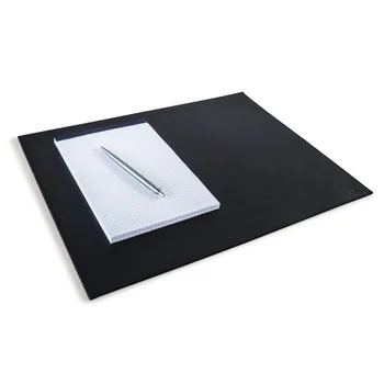 

Conference room leather table cover, 420x300mm Black