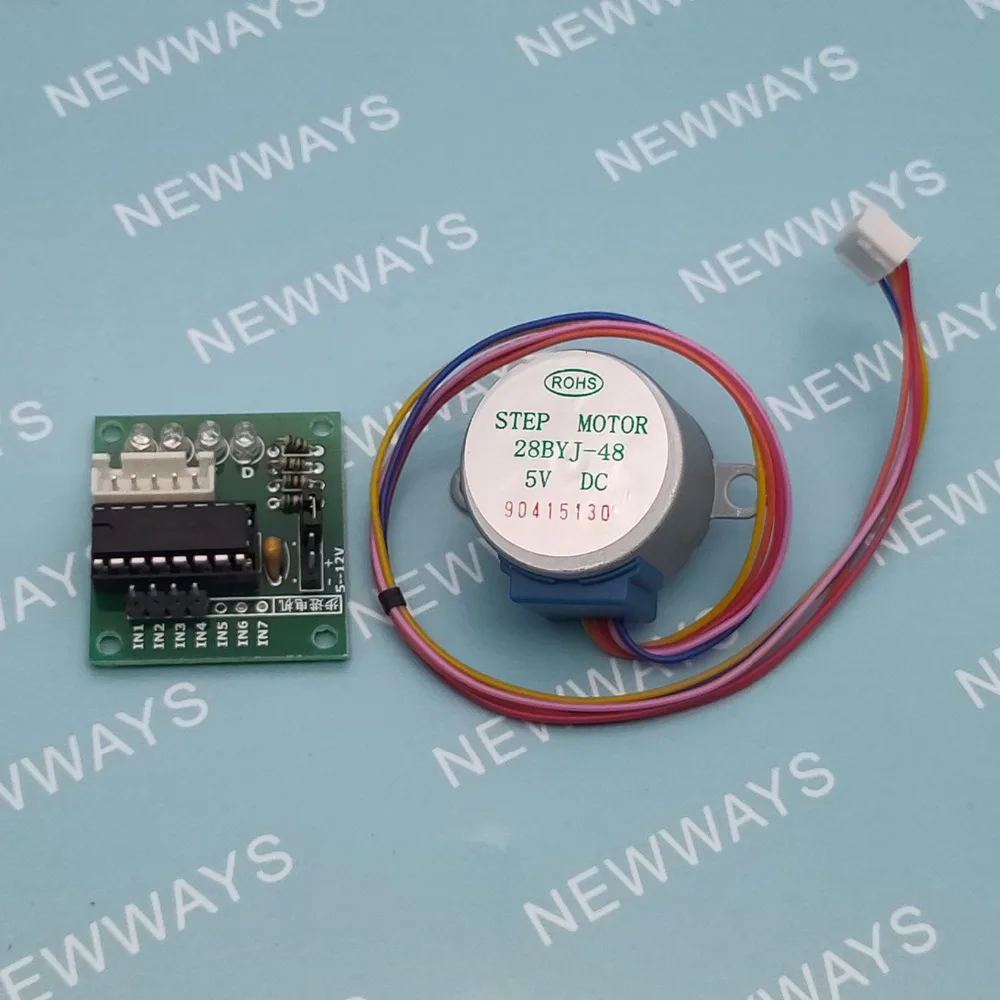 DC5V 28BYJ-48 28BYJ48 шаговый двигатель с ULN2003 плата драйвера для Arduino PIC MCU DIY