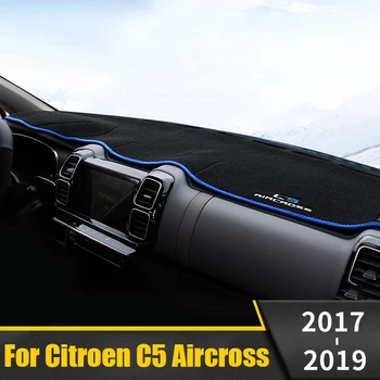 

For CITROEN C5 AIRCROSS 2017 2018 2019 Car Dashboard Cover Dash Mat Sun Shade Pad Carpets ANti-UV Accessories
