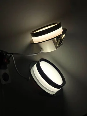 Chrome Round Recessed LED Ceiling Light 10