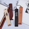 14.2*3*0.2cm High quality 1pcs Chinese style retro bookmarks wood exquisitely carved bookmarks stationery Supplies ► Photo 1/6