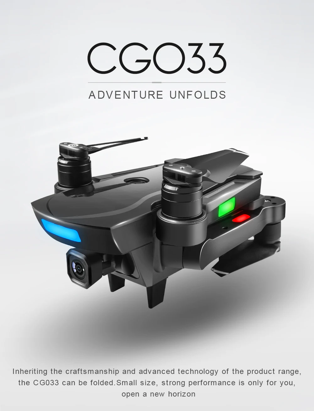 AOSENMA CG033 бесщеточный FPV RC Квадрокоптер с 1080P HD wifi Gimbal камера складной Дрон с GPS RTF