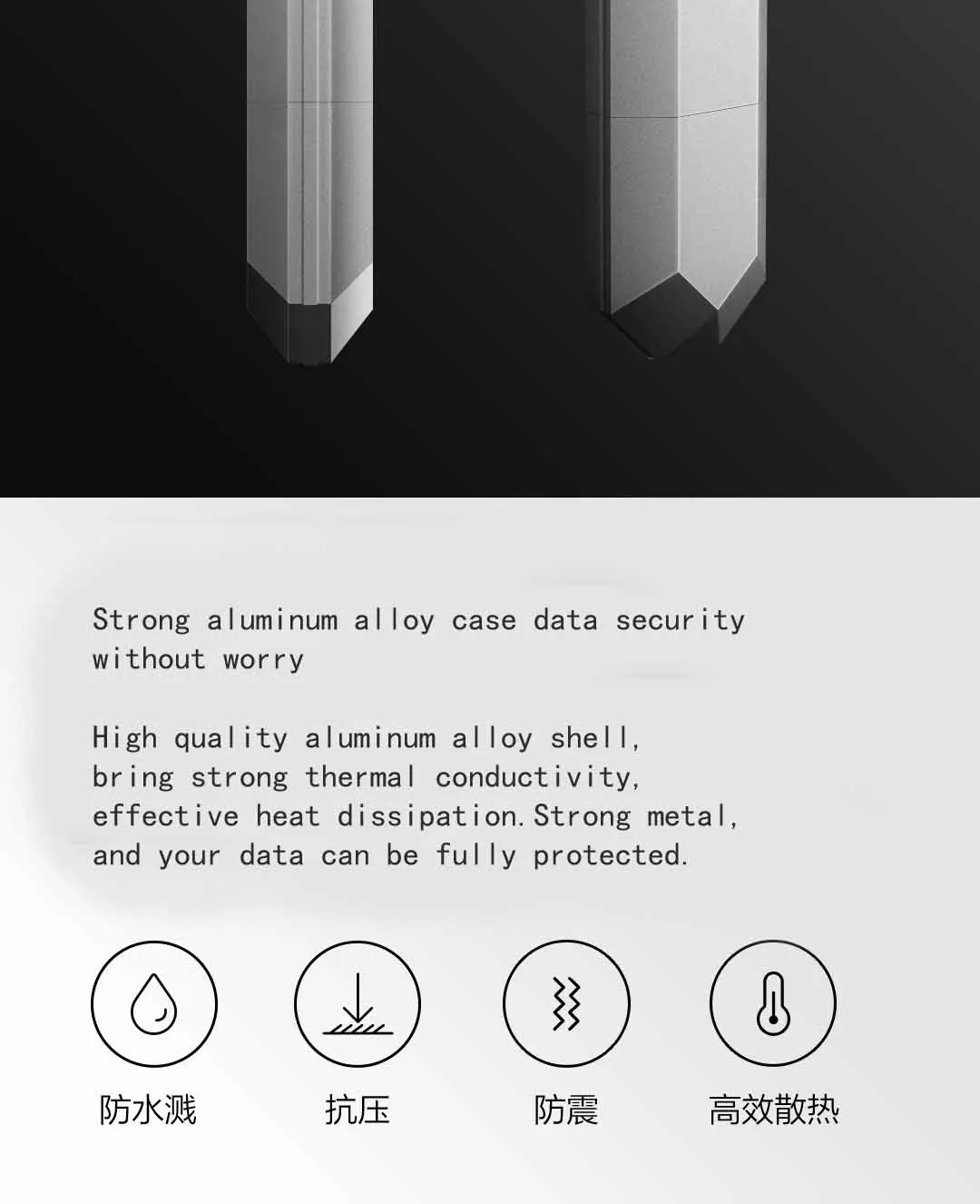 Xiaomi Aomr 2 USB флэш-диск 420 МБ/с./с считывает производительность SSD уровень жесткий 4K чтение-запись 1 Алюминиевый сплав корпус металлический USB флэш-диск