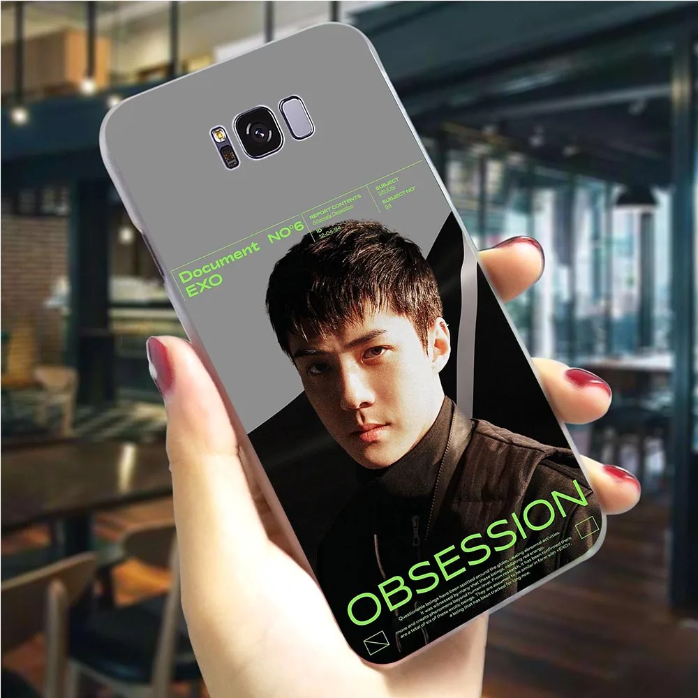 K3036405 X-EXO EXO чехол для телефона для samsung A40 крышка A3 A5 A6 A7 A8 A9 A10 A20 A30 A50 A60 M40 A70 покрывает кожу - Цвет: K3036405