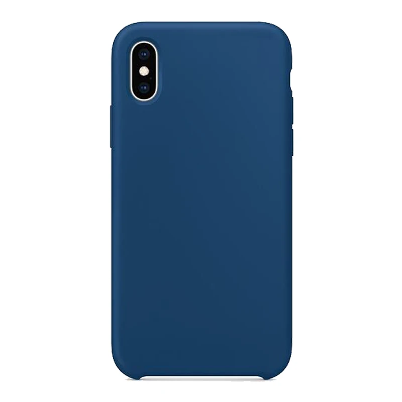 Премиум официальный силиконовый чехол для iPhone 11 Pro Max чехол с логотипом с коробкой для iPhone 6S 7 8 Plus XR XS Max чехол с логотипом s - Цвет: Blue Horizon