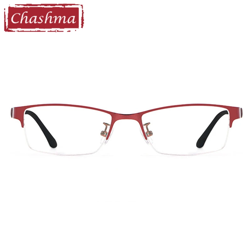 Чашма модные женские очки по рецепту полуоправы стильные оптические оправа для