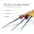 3 шт./Упак. AZDENT Dental Reciprocating Blue Endodontic Files Niti Rotary Root Canal Heat Activated File 21mm/25mm
