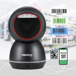 Scanner de codes à barres 2D, plateforme d'image, haute performance, lecteur de codes QR 1D 2D, USB, omnidirectionnel 