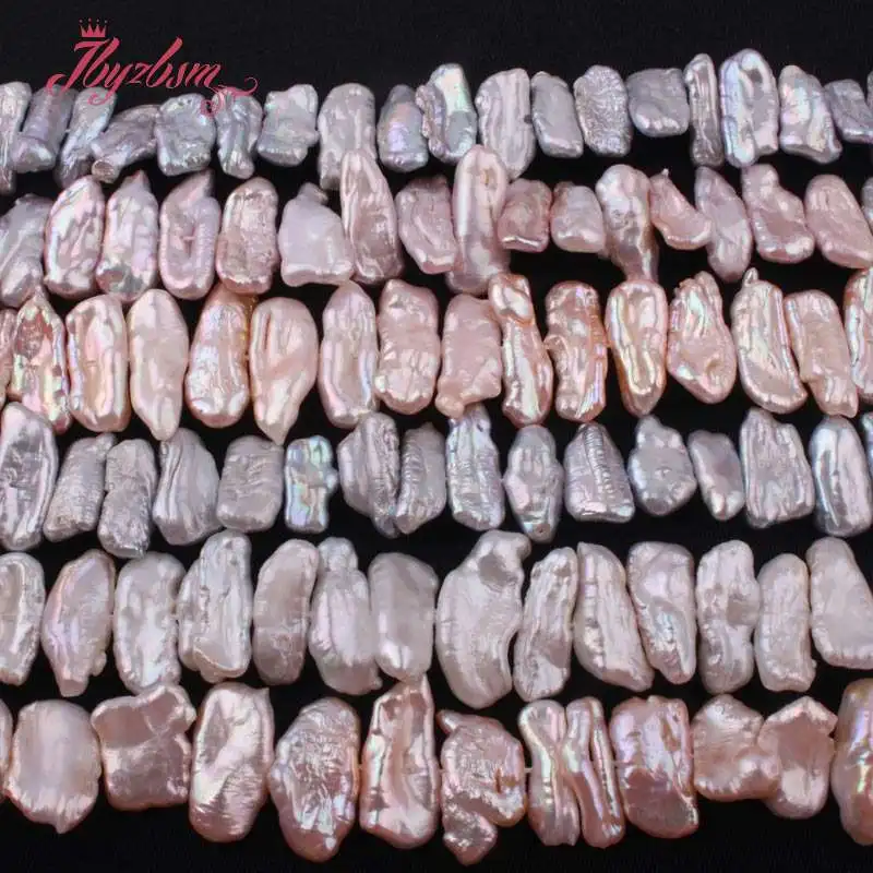 Бусины из пресноводного жемчуга в стиле барокко 6x10-10x17mm для самостоятельного