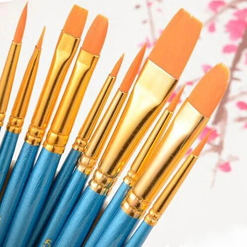 New Hot Brush Pen Suit Multi-function Hook Line Pen Gouache Oil Brush Set Watercolor Pen Painting Brush Nylon Hair Paint Brush