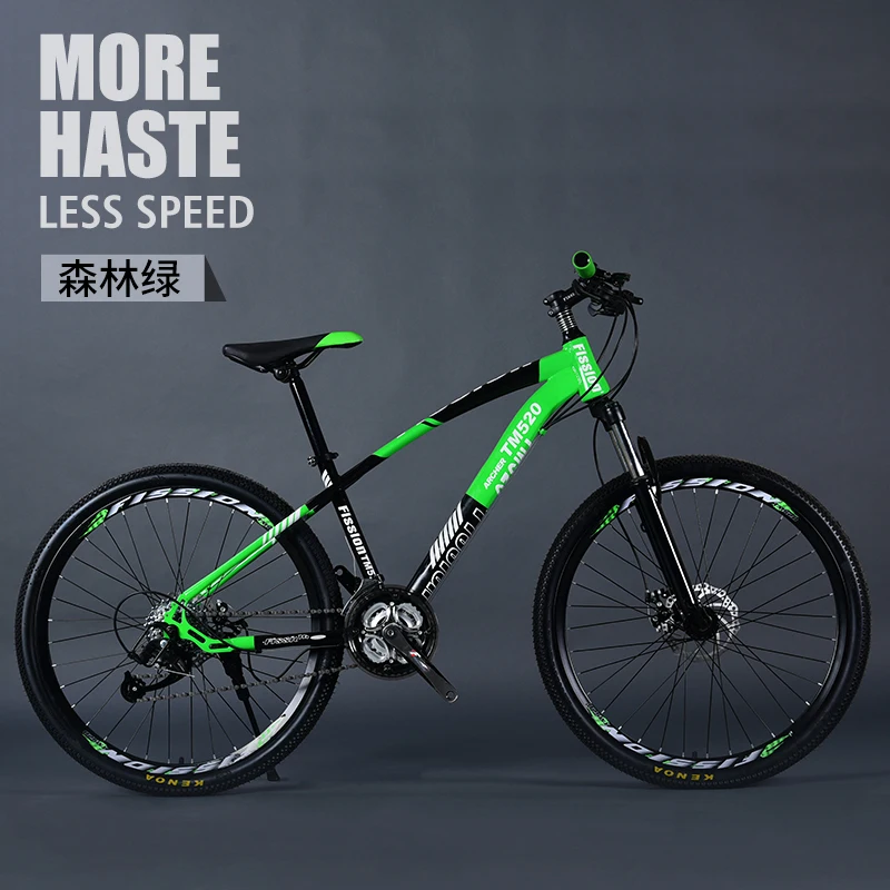 New Brand Mountain Bike Carbon Steel Frame 24/27/30 Speed 24/26 inch Wheel Damping MTB Bicycle Outdoor Sports Bicicleta