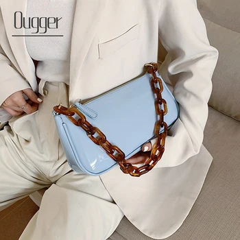 

Ougger Retro Totes Women Small Shoulder Bag Lady's Vintage Messenger Bag Fashion Subaxillary bags Luxury Brand Women Hobo Bolsa