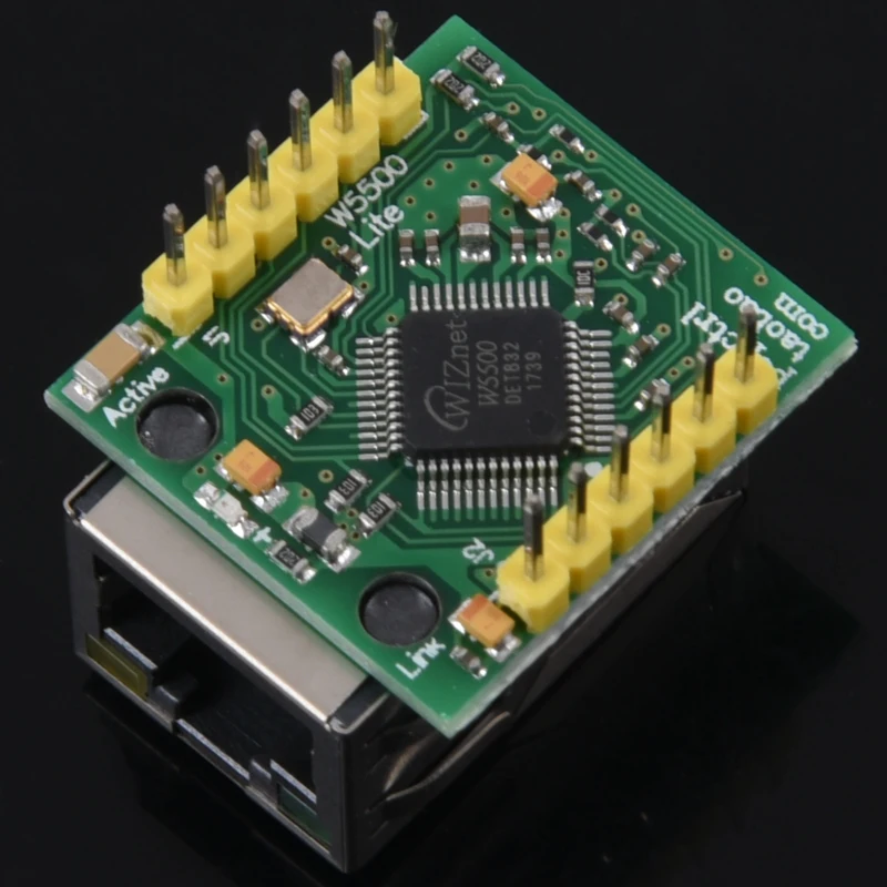 AABB-W5500 модуль TCP/IP Ethernet модуль совместим с WIZ820io