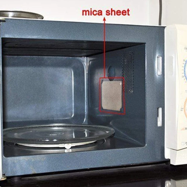 GNAUMORE Foglio di Mica Universale,Tagliare Facilmente Fogli di Mica, Microonde Copertura Guida,Foglio Mica Microonde,Foglio Mica,Accessori per  L'isolamento Termico Super Spessi.(10Pz) : : Casa e cucina