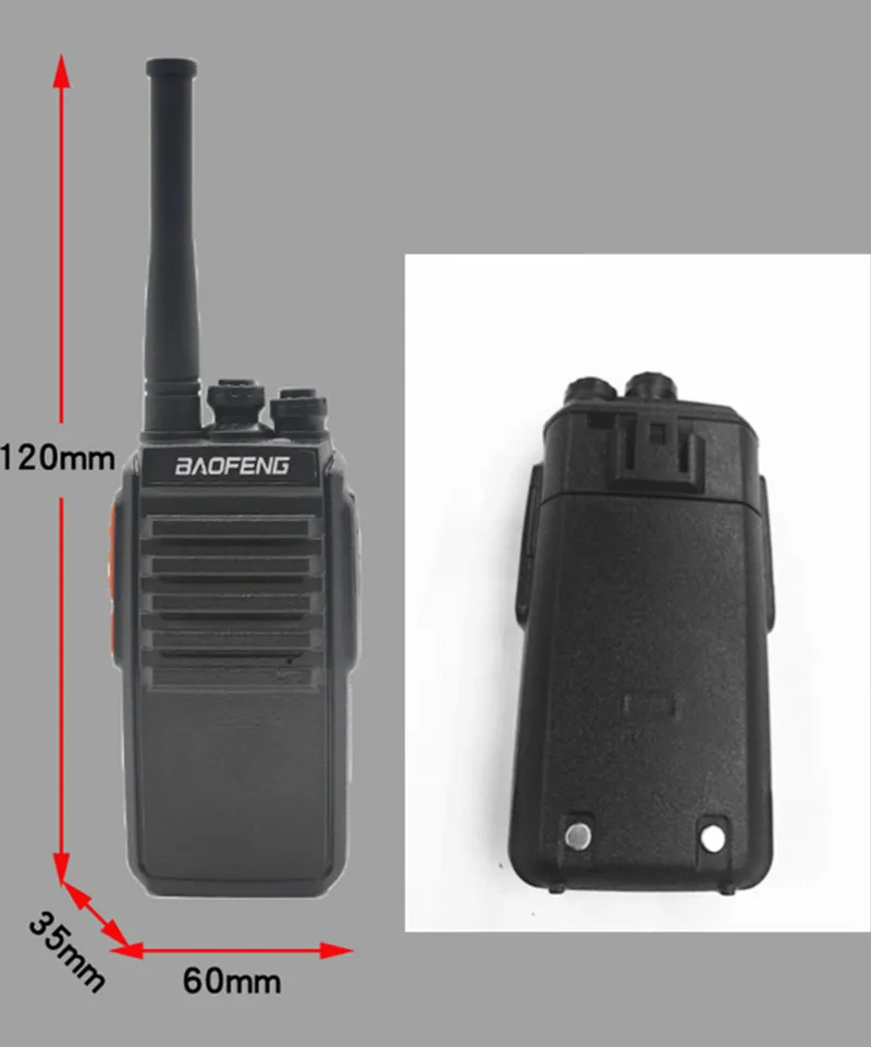 Baofeng BF-E50 Interphone 400-470MHZ Baofeng Civil 8W Высокая Мощность ручной переговорный телефон отель Строительная площадка звук чистый